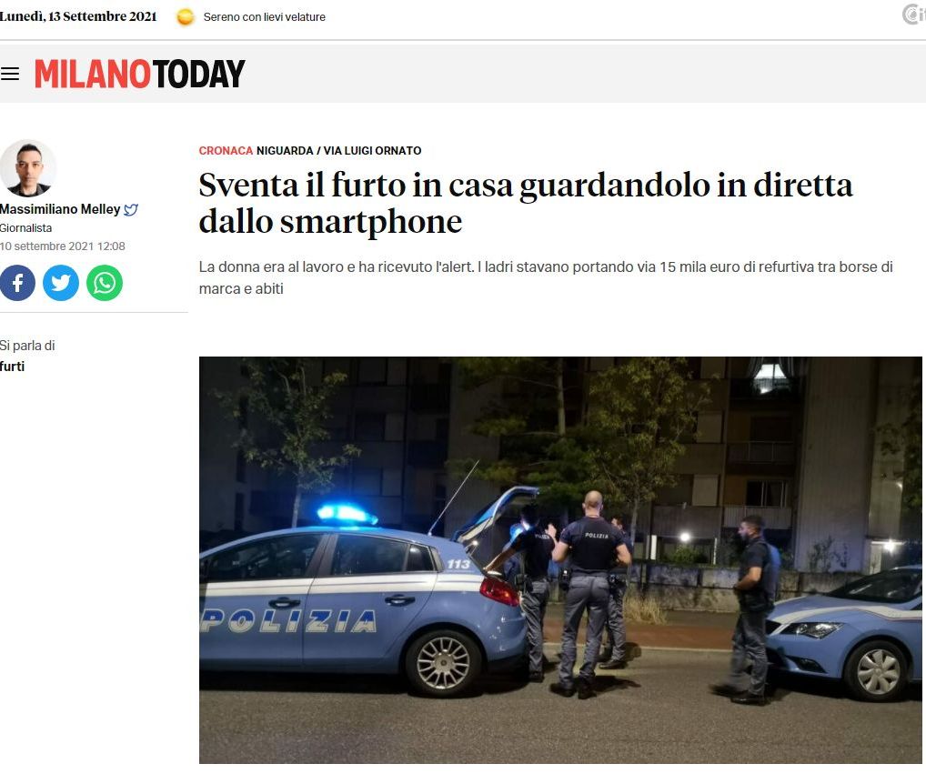 Funzioni prodotti videosorveglianza attiva (AI)