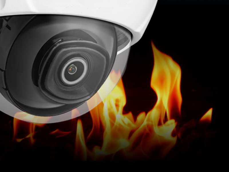 Rilevamento calore tramite telecamera intelligente con analisi delle immagini